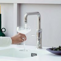 Quooker Classic Fusion Square Kochendwasser-Küchenarmatur chrom 3CFSCHR