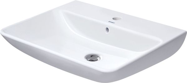 Duravit ME by Starck Waschtisch 65x49cm, mit Überlauf, ohne Wondergliss, weiß 2335650000