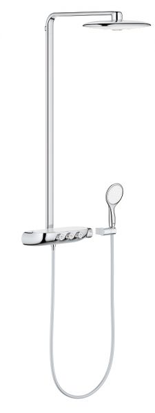 Grohe Rainshower System SmartControl 360 DUO Duschsystem, chrom/moon white