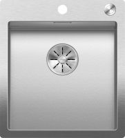 Vorschau: Blanco Claron 400-IF/A Edelstahlspüle mit Ablauffernbedienung PushControl®, edelstahl Durinox®