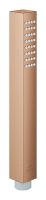 Grohe Rainshower Aqua Cube Stick Handbrause, 1 Strahlart, 9,5 l/min, warm sunset gebürstet 26885DL0