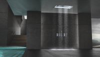 Vorschau: Grohe Rainshower Aqua 40" AquaSymphony Deckenbrause mit LED-Beleuchtung, 6+ Strahlarten, chrom