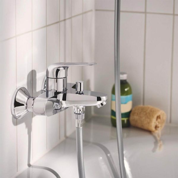 Grohe Euroeco Einhand-Wannenbatterie, chrom