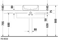 Vorschau: Duravit Starck 1 Aufsatzbecken Ø46cm weiss 0445460000