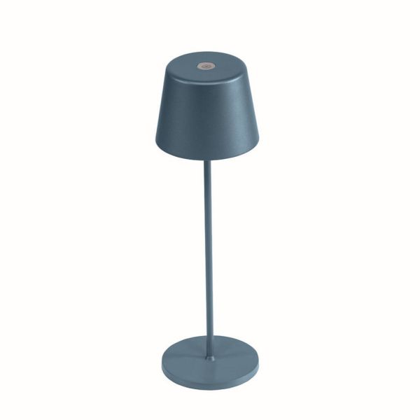 KETTLER KETTLIGHT SMOOTH Tischleuchte Ø11,2cm, 36,5cm hoch, blau matt 0109107-9993