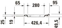 Vorschau: Duravit White Tulip WC-Sitz mit Absenkautomatik, abnehmbar, weiß