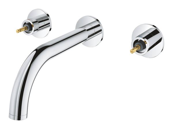 Grohe Atrio 3-Loch-Waschtischarmatur Unterputz für Atrio Hebelgriffe 48458-9/48646