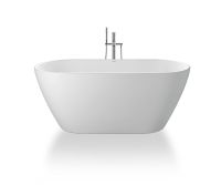 Vorschau: Duravit D-Neo freistehende Badewanne oval 160x75cm, weiß