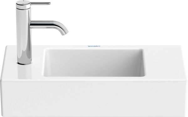 Duravit Vero Air Handwaschbecken 50x25cm, mit 1 Hahnloch links, ohne Überlauf, weiß 0724500009