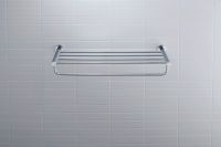 Vorschau: Duravit D-Code Handtuchablage wandhängend, 65cm, chrom 0099251000