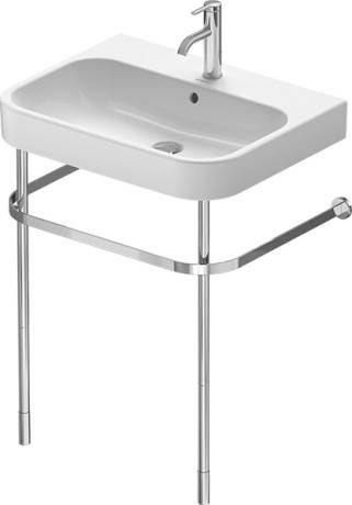 Duravit Happy D.2 Metallkonsole bodenstehendWandmontage zu Waschtisch 231865, chrom