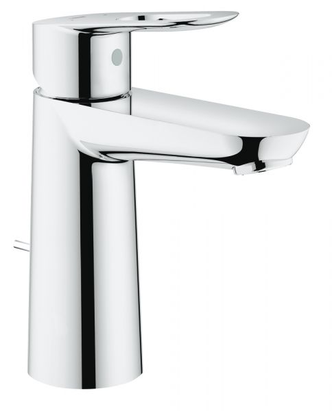 Grohe BauLoop Einhand-Waschtischbatterie M-Size mit Ablaufgarnitur, chrom