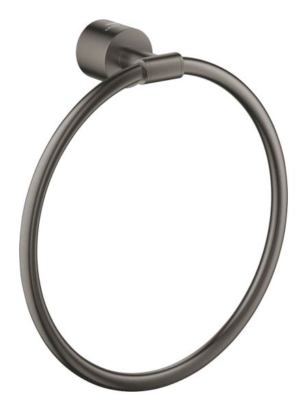 Grohe Atrio Handtuchring, hard graphite gebürstet 40887AL0