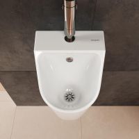 Vorschau: Hansgrohe EluPura Original S Urinal, Zulauf von oben, spülrandlos, weiß