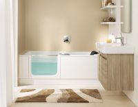 Vorschau: Artweger Twinline 2 Duschbadewanne mit Wannentür 180x80cm, weiß