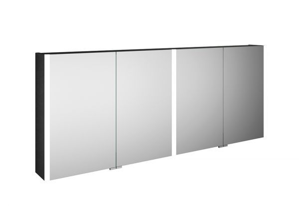 Burgbad Cube Spiegelschrank m. vertikaler LED-Beleuchtung, Vergrößerungsspiegel, dimmbar, 159,2x64cm SPRY160PN458