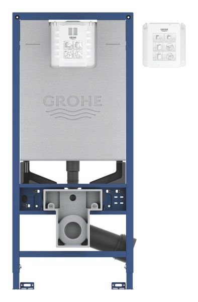 Grohe Rapid SLX WC-Element Bauhöhe 1,13m inkl. Stromanschluss und Wasseranschluss für Dusch-WC 39865000