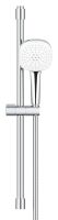 Vorschau: Grohe Tempesta Cube 110 Brausestangenset 60cm mit Metallbrauseschlauch 175cm, 2 Strahlarten, chrom