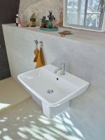 Vorschau: Duravit ME by Starck Waschtisch rechteckig 55x44cm, mit Hahnloch und Überlauf, weiß 2335550000