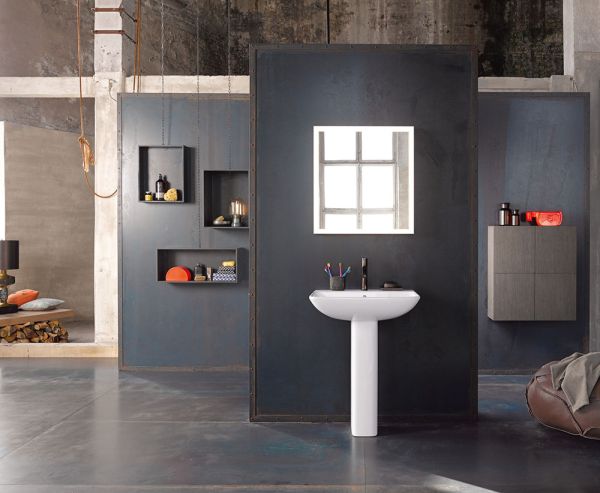 Duravit ME by Starck Waschtisch 65x49cm, mit Überlauf, ohne Wondergliss, weiß 2335650000