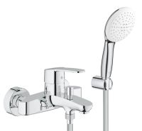 Vorschau: Grohe Eurostyle Cosmopolitan Wannenbatterie, mit Brausegarnitur Tempesta 110, chrom 25275002