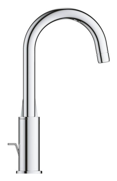 Grohe BauEdge Einhand-Waschtischbatterie L-Size mit Ablaufgarnitur, chrom