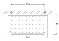 Vorschau: Steinberg Serie 450 Seifenhalter aus Messing, chrom