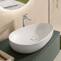 Vorschau: Villeroy&Boch Antao Aufsatzbecken 65x40cm CeramicPlus weiß matt 4A7465RW