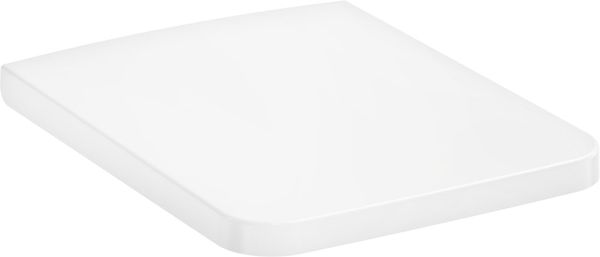 Hansgrohe EluPura Original Q WC-Sitz mit SoftClose und QuickRelease, Softcube, weiß 60150450