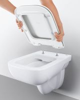 Vorschau: Grohe BauEdge Keramik WC-Sitz mit Soft close, weiß