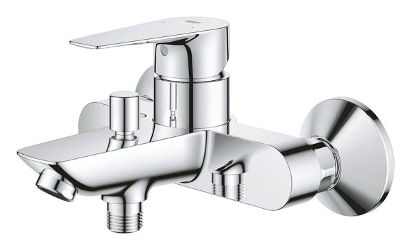 Grohe BauEdge Einhand-Wannenbatterie, chrom