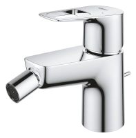 Vorschau: Grohe BauLoop Einhand-Bidetbatterie mit Ablaufgarnitur, wassersparend, chrom