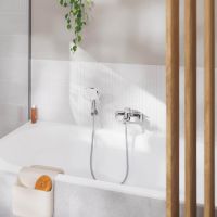 Vorschau: Grohe Tempesta Cube 110 Wandhalterset mit Brauseschlauch 150cm, 3 Strahlarten, 7,4 l/min, chrom