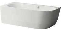 Laufen Pro Einbau-Badewanne 180x80cm, Eckversion links, weiß