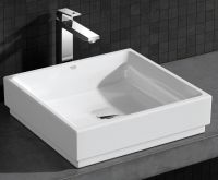 Grohe Cube Keramik Aufsatzbecken 50x49cm, weiß PureGuard