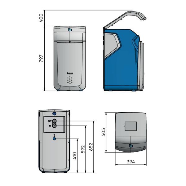 BWT Perla seta Duplex-Weichwasseranlage, Perlwasseranlage