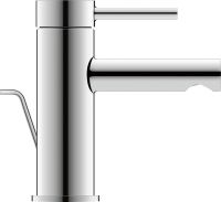 Vorschau: Duravit Circle Einhebel-Waschtischarmatur mit Zugstangen-Ablaufgarnitur, chrom CE1012001010