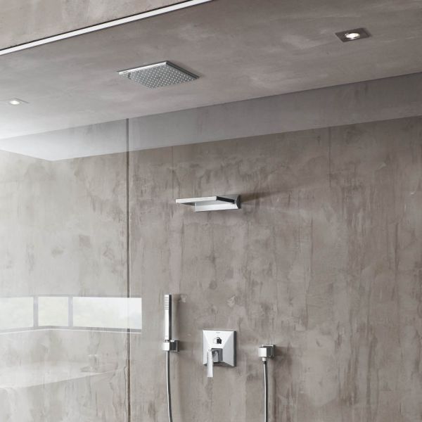 Grohe Allure Brilliant Schwallauslauf für Wanne und Brause, Ausladung 18cm