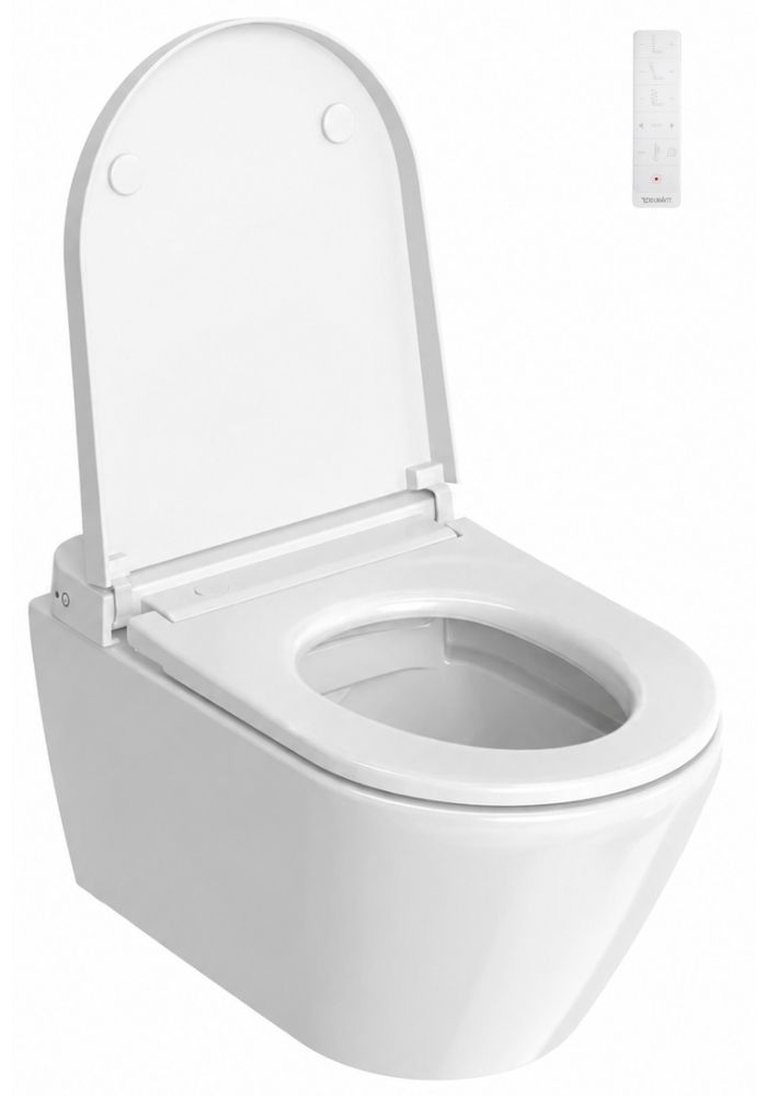 SensoWash D-Neo Dusch-WC mit geöffnetem Deckel