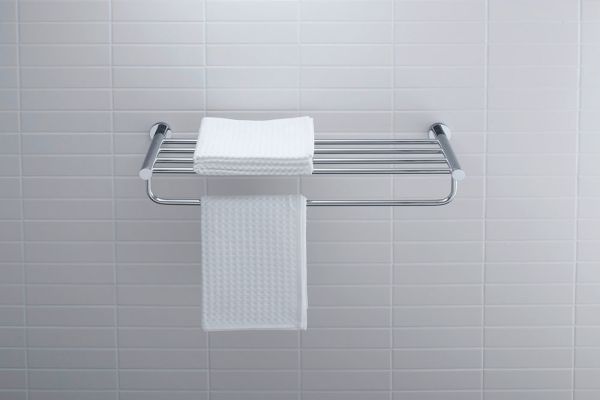 Duravit D-Code Handtuchablage wandhängend, 65cm, chrom 0099251000