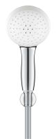 Vorschau: Grohe Tempesta 110 Wandhalterset mit Brauseschlauch 125cm, 2 Strahlarten, 13,5 l/min, chrom