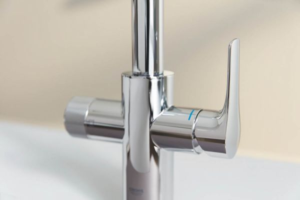 Grohe Blue Pure Eurosmart Küchenarmatur Starter Set, Umkehrosmose- und Mineralisierungsfilter, chrom