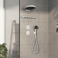 Vorschau: Hansgrohe ShowerSelect Comfort S Thermostat Unterputz, weiß matt