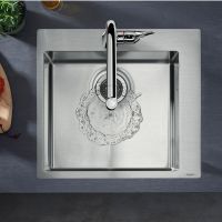 Hansgrohe S71 S711-F450 Einbauspüle 450, edelstahl 43301800