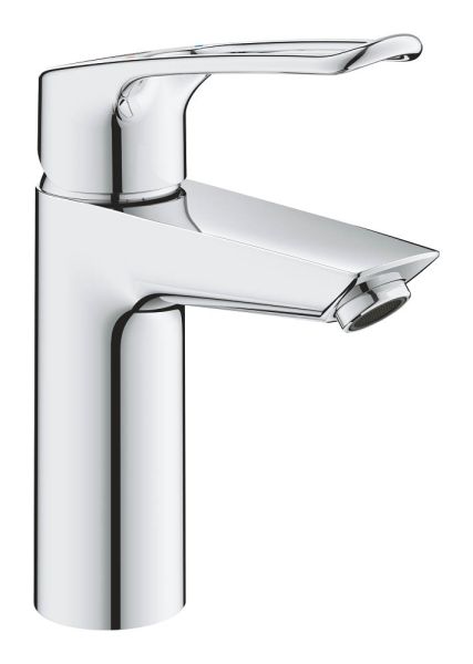 Grohe Eurosmart Einhand-Waschtischbatterie M-Size mit Push-Open, offener Hebelgriff, chrom 23981003