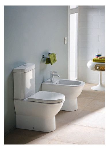 Duravit Darling New Spülkasten 3/6L mit Dual Flush, Anschluss rechts oder links, WonderGliss, weiß