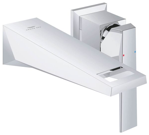 Grohe Allure Brilliant 2-Loch-Waschtisch-Wandbatterie, Ausladung 16,1cm, chrom 29402000