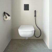 Vorschau: Grohe Essentials WC-Papierhalter mit Deckel, matt black 1024652430