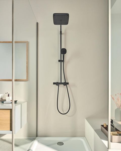 Grohe Tempesta Cube 110 Handbrause 2-strahlig, 7,4 l/min, matt black