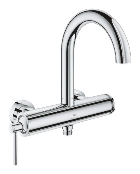 Grohe Atrio Wannenarmatur mit C-Auslauf, 2 Verbraucher, chrom 24367000